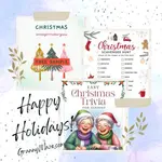 Printable Christmas Games for Seniors @grannymaze