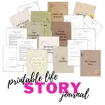 Printable Life Story Journal for Grandparents