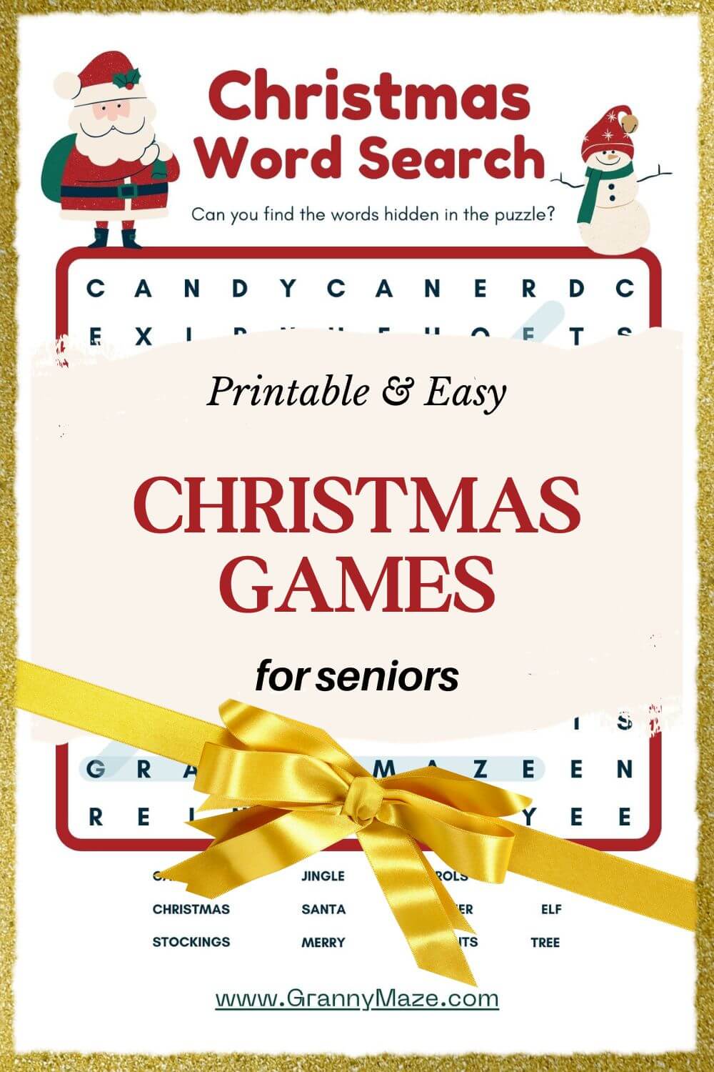 Free Christmas Word Search Games