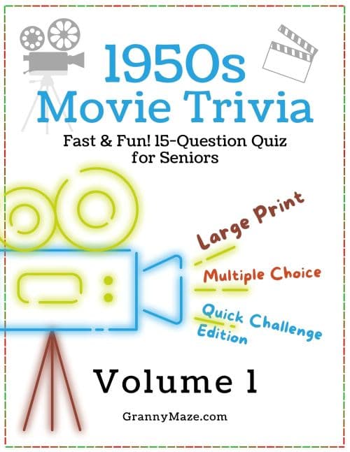 1950s Movie Trivia Game