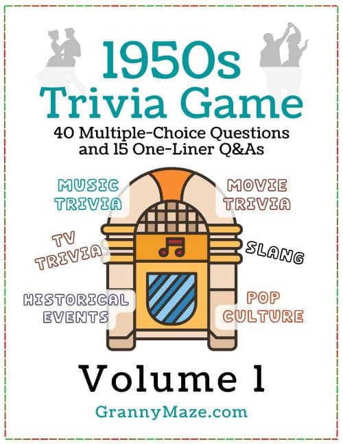 1950s Trivia for Seniors: Volume 1
