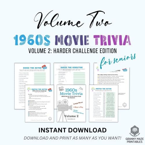 1960s Movie Trivia: Volume 2 - Harder Edition