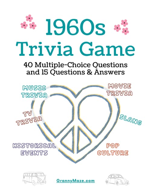 1960s Trivia for Seniors Game