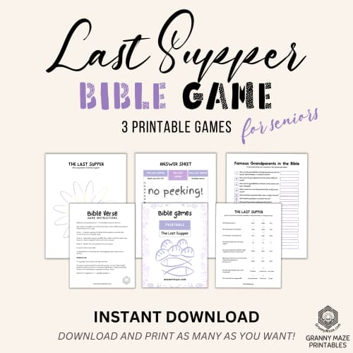 Get The Last Supper Bible Game Bundle