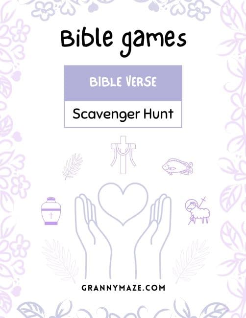 Bible Verse Scavenger Hunt: Matthew 26-28