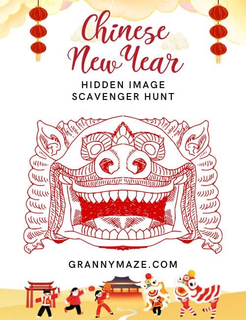 Chinese New Year Scavenger Hunt @grannymaze