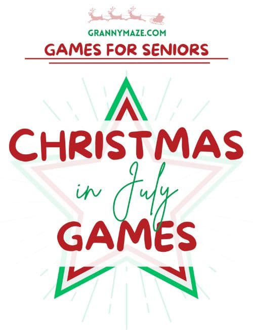 Christmas in July for Seniors: 2 Games for the Price of 1!