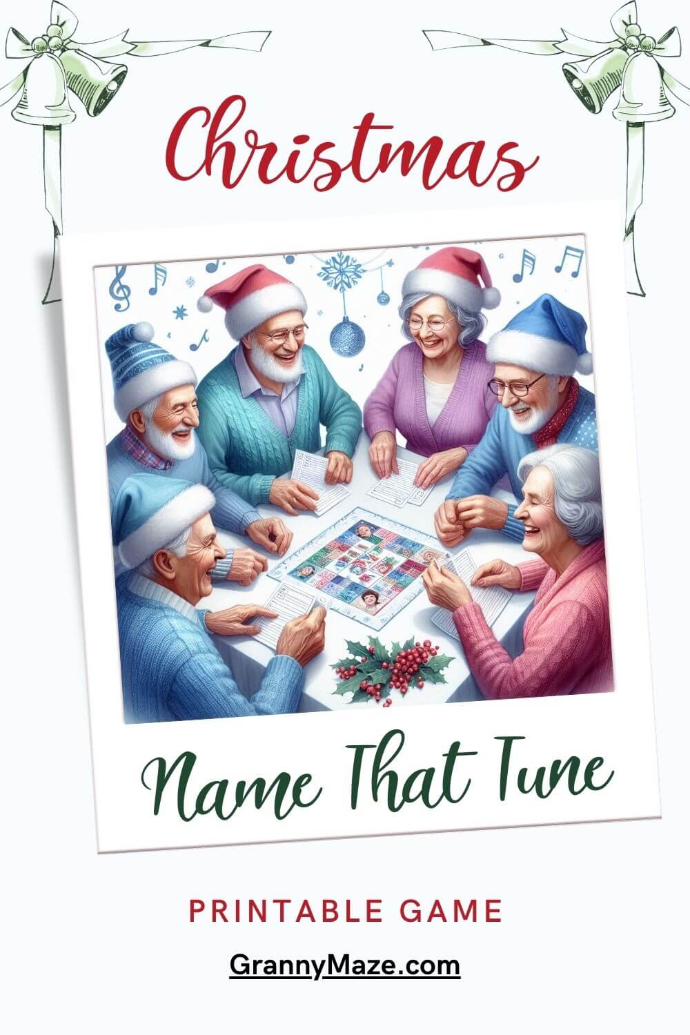 Christmas Name That Tune Game Jingle Guess Christmas Name That Tune Game