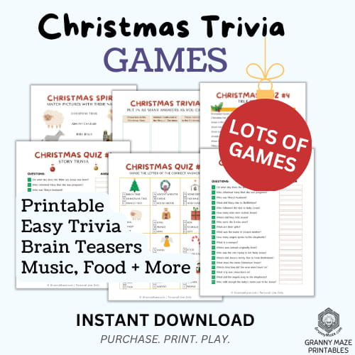 Load of Christmas Trivia Games for Seniors. Shop Now!