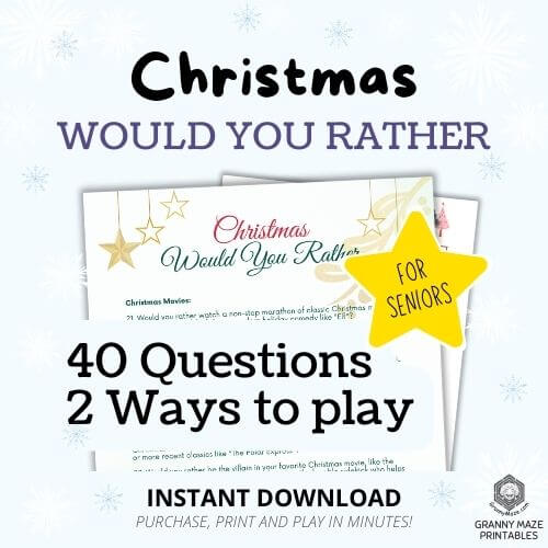 40 Christmas Would You Rather Questions and 2 Ways to Play