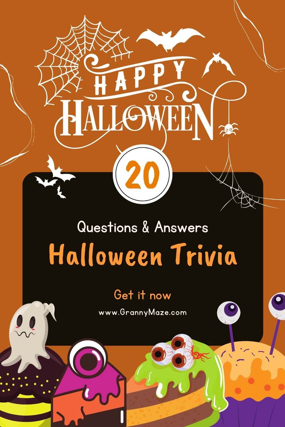 Get Your Halloween Food Trivia Questions & Answers. Just copy & paste!