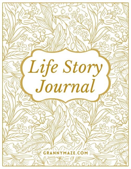 Life Story Journal for Grandparents