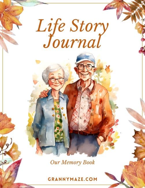 Our Life Story Journal Cover Option