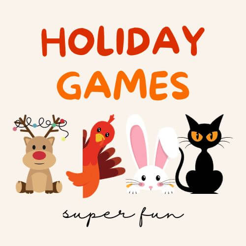 Get Printable Holiday Games for Seniors at Grannymaze.com