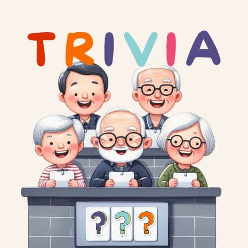 Get The Best Printable Trivia Games for Seniors at Grannymaze.com