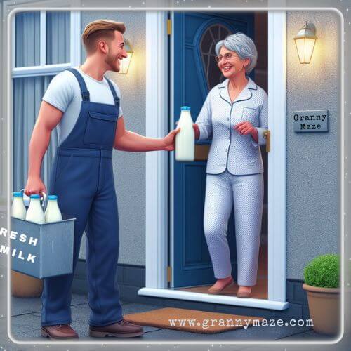 Do you remember when the milkman delivered milk straight to your front door? In a glass jug?
