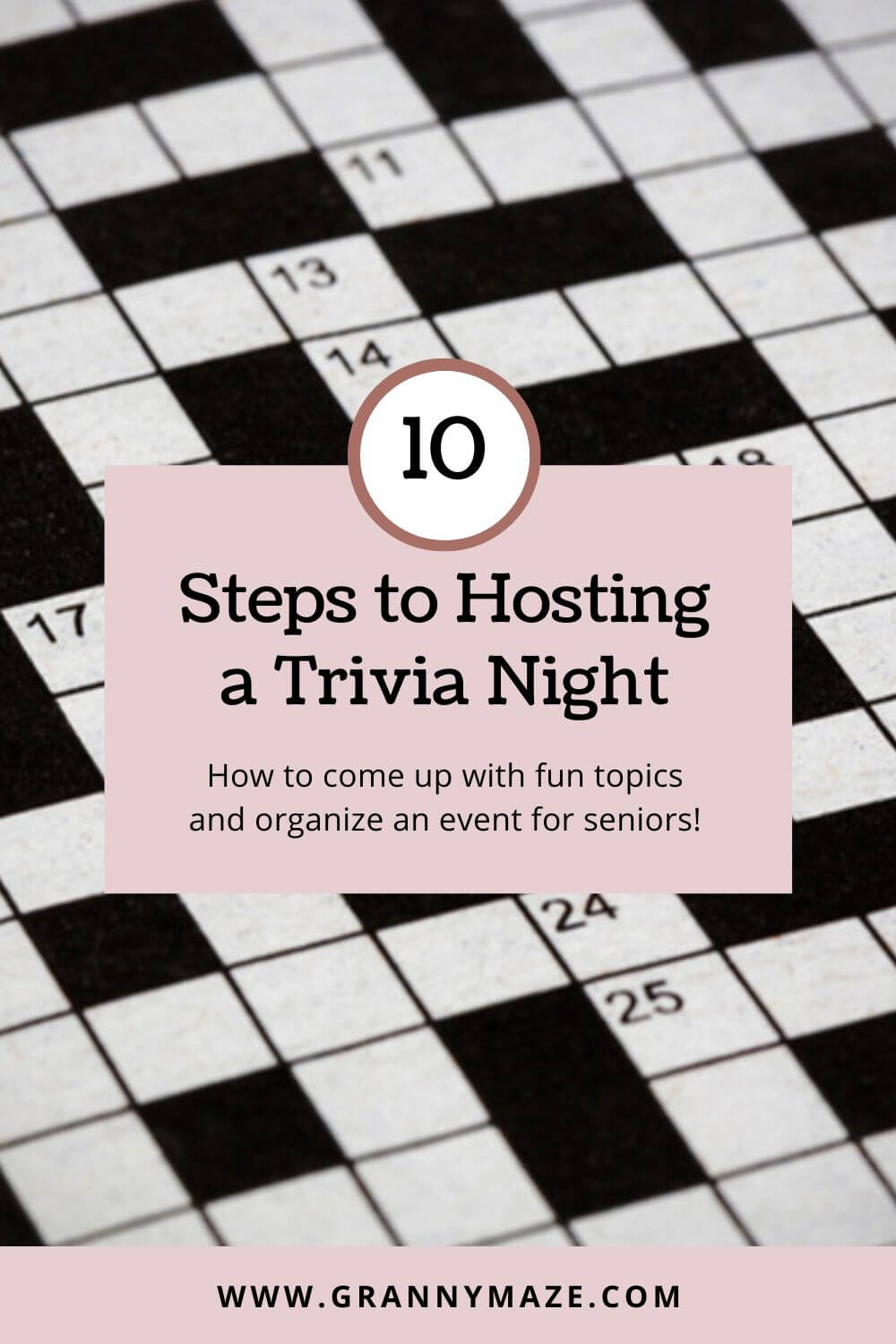 Learn 10 Steps to Hosting a FUN Remember When Trivia Night for Seniors at Grannymaze.com