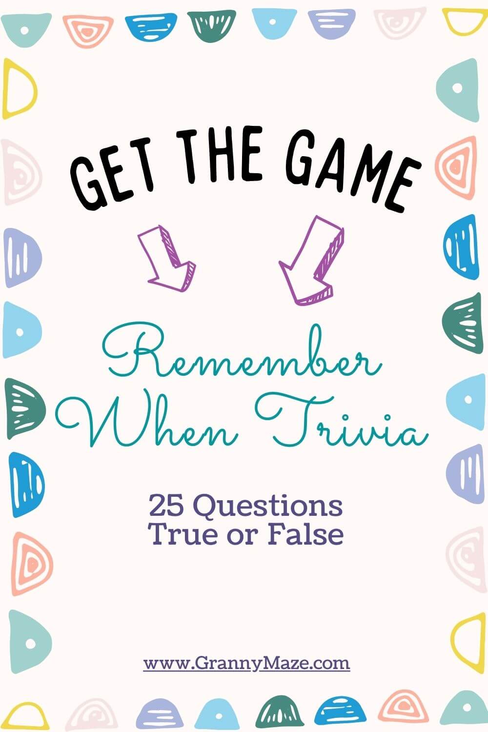 True or False Trivia Game Available Now @grannymaze
